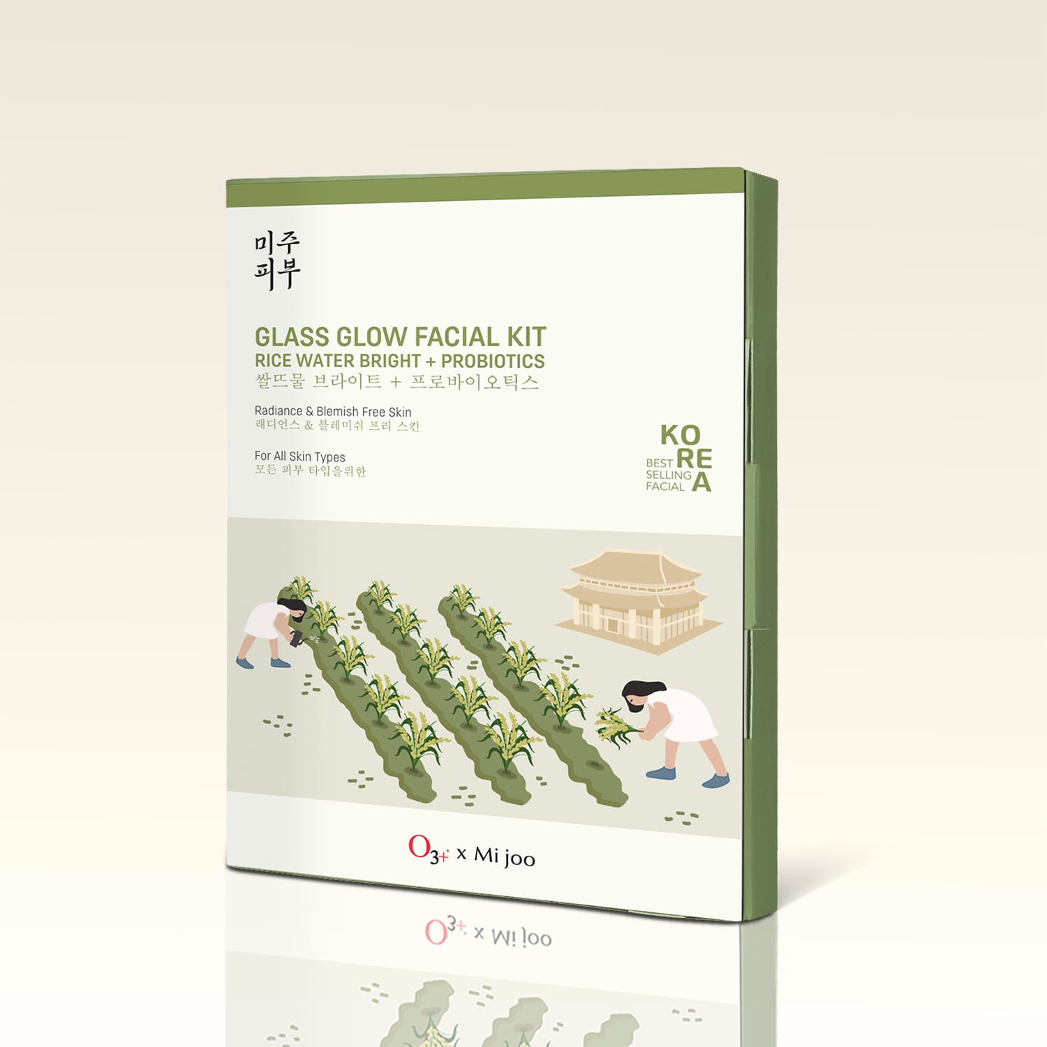 Mijoo  Rice Water & Probiotics Glass Glow Facial Kit