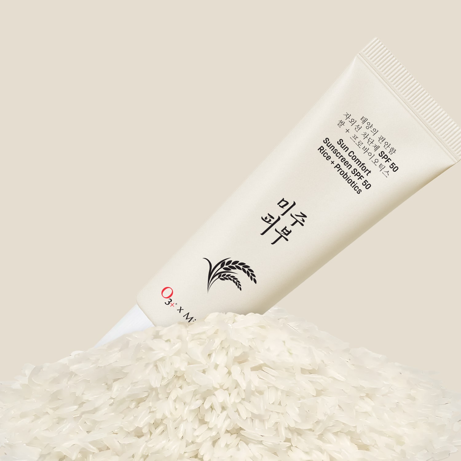 Mijoo Sun Comfort Sunscreen SPF 50 With Rice + Probiotics