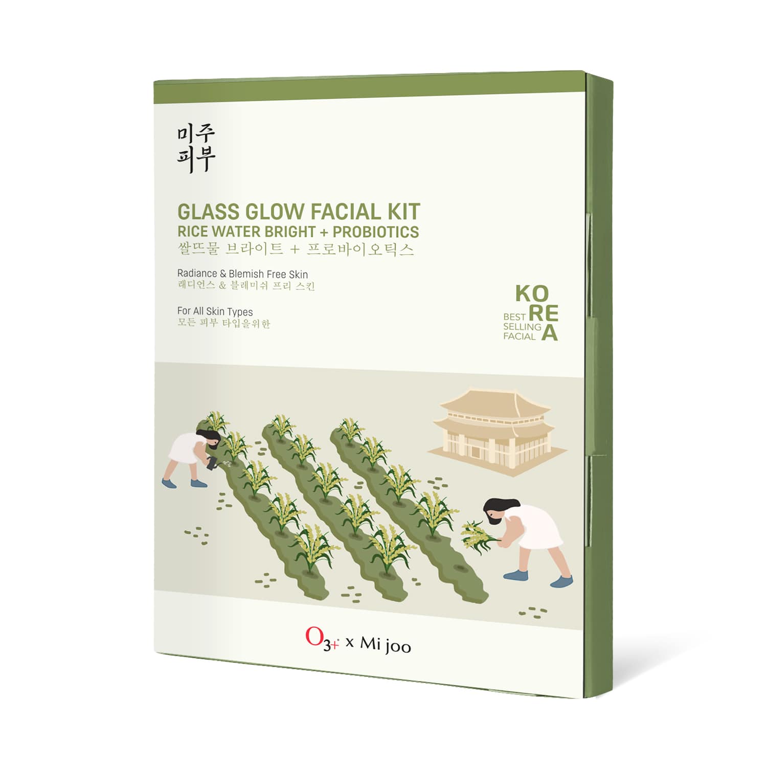 Mijoo  Rice Water & Probiotics Glass Glow Facial Kit